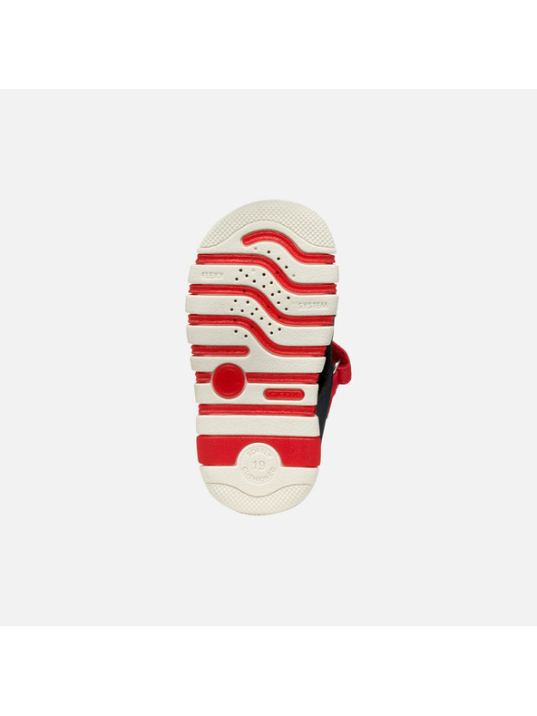 Geox Tmavomodré chlapčenské tenisky na prvé krôčky Geox Sandal Iupidoo Boy