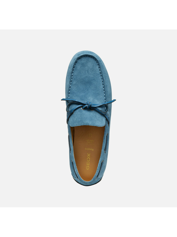 Geox Modré pánske mokasíny Geox Spherica EC16