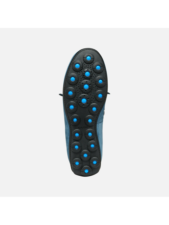 Geox Modré pánske mokasíny Geox Spherica EC16