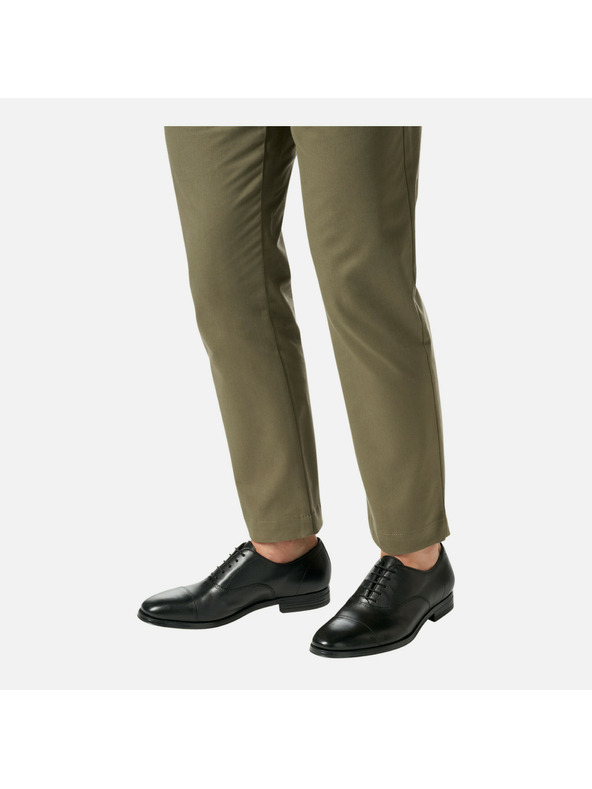 Geox Čierna pánska spoločenská obuv Geox Rezzonico