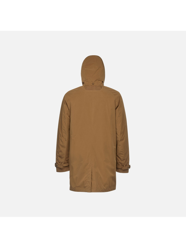 Geox Hnedá pánska bunda Geox Anyweco