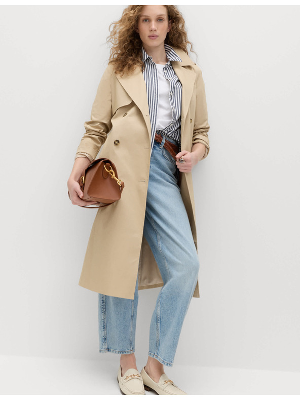 Marks & Spencer Svetlomodré dámske džínsy Marks & Spencer boyfriend