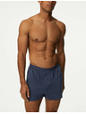 Marks & Spencer Bavlnené džersejové boxerky s technológiou Cool & Fresh™, 5 ks Marks & Spencer tmavomodré