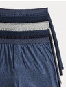 Marks & Spencer Bavlnené džersejové boxerky s technológiou Cool & Fresh™, 5 ks Marks & Spencer tmavomodré