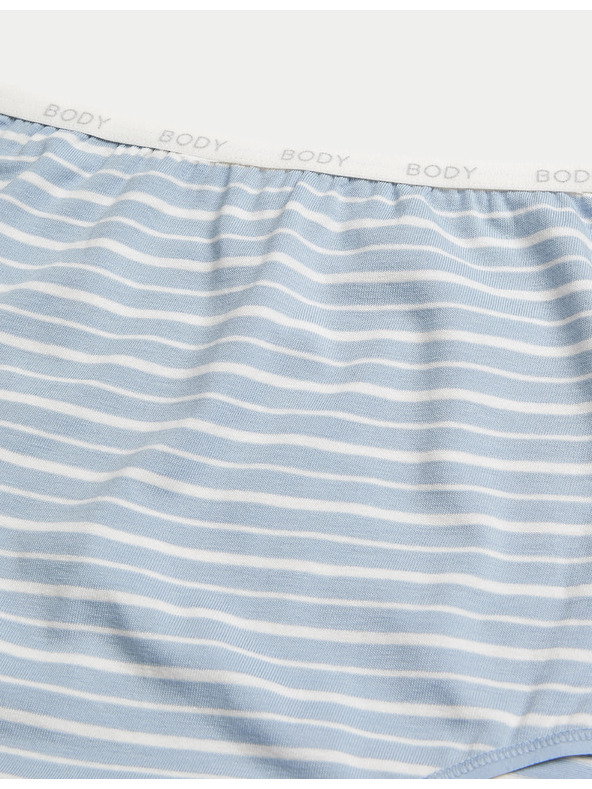 Marks & Spencer Súprava štyroch dámskych nohavíc v ružovej, sivej, bielej a svetlomodrej farbe Marks & Spencer