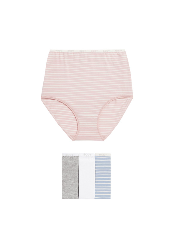 Marks & Spencer Súprava štyroch dámskych nohavíc v ružovej, sivej, bielej a svetlomodrej farbe Marks & Spencer