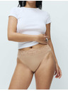 Marks & Spencer Dámska súprava piatich kusov nohavičiek Marks & Spencer v béžovej farbe