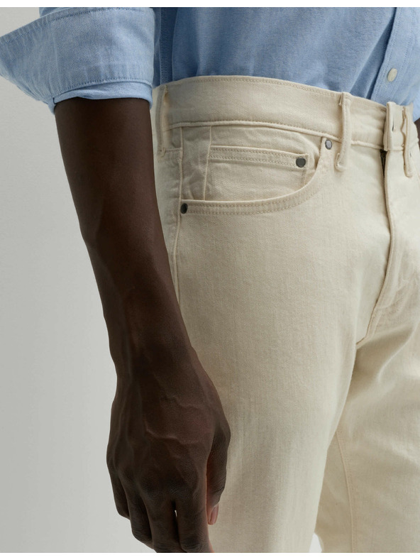 Marks & Spencer Strečové džínsy s úzkym strihom Marks & Spencer snehobiele