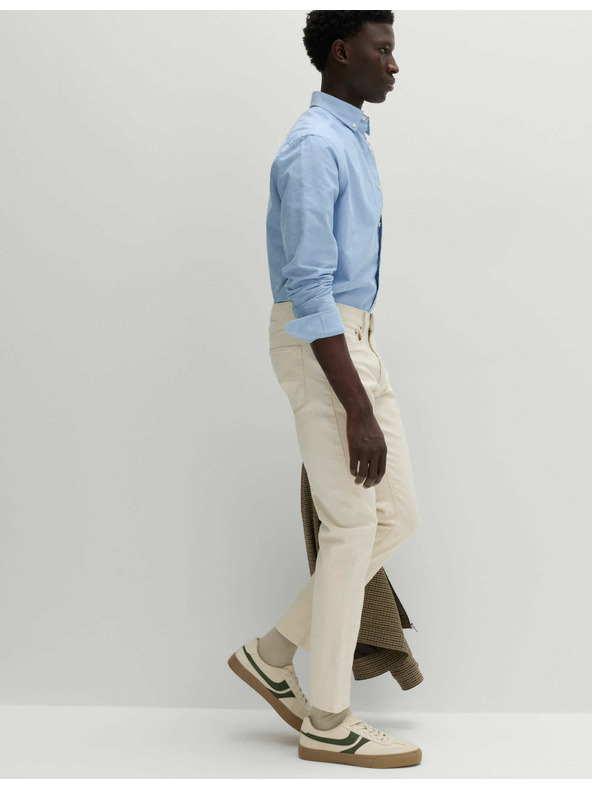 Marks & Spencer Strečové džínsy s úzkym strihom Marks & Spencer snehobiele