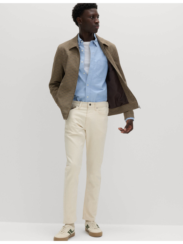 Marks & Spencer Strečové džínsy s úzkym strihom Marks & Spencer snehobiele