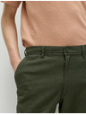 Marks & Spencer Strečové nohavice s vreckami, mierne zúžený strih Marks & Spencer zelená