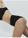 Marks & Spencer Šortkové nohavičky bez viditeľných lemov s vysokým pásom, 3 ks v balení Marks & Spencer čierna