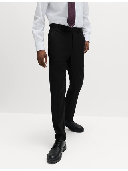 Marks & Spencer Oblekové nohavice klasického strihu Marks & Spencer čierna