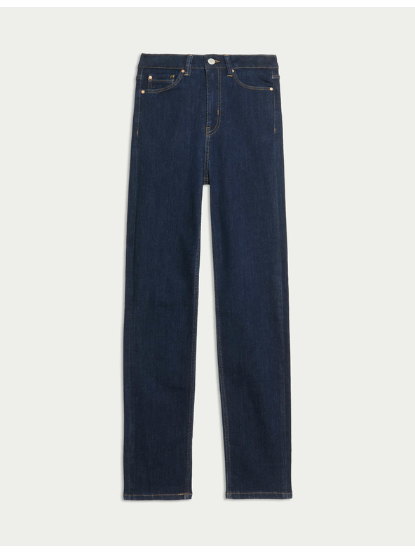 Marks & Spencer Džínsy Sienna Supersoft s vysokým pásom Marks & Spencer námorná modrá
