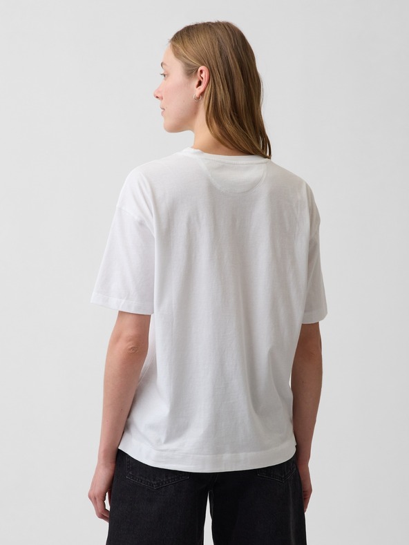 GAP Oversize tričko s logom VintageSoft GAP