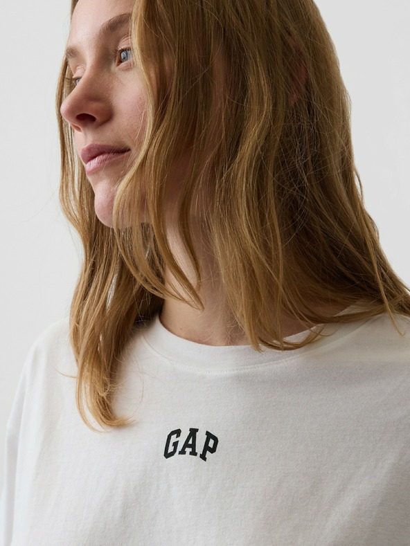 GAP Oversize tričko s logom VintageSoft GAP