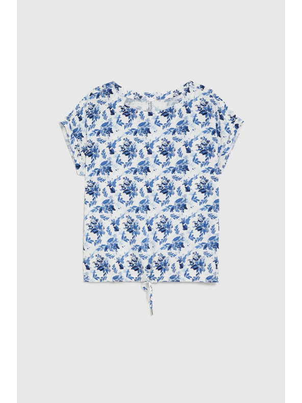 Moodo Viskózová košeľa biela Moodo