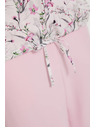 Moodo Košeľa s kvetmi ružová Moodo