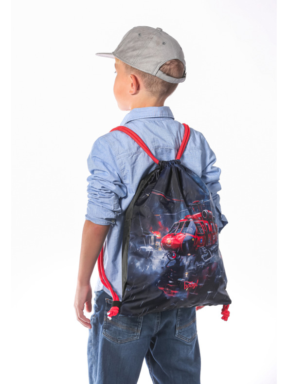 BAAGL  BAAGL SET 5 Ergo Záchranári: aktovka, penal, sáčok, zástena, peňaženka