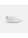 Geox Biele dámske kožené tenisky Geox Spherica Ecub