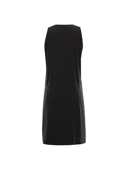 ALPINE PRO Dámske letné šaty z rýchloschnúceho materiálu ALPINE PRO COLEENA 2 black