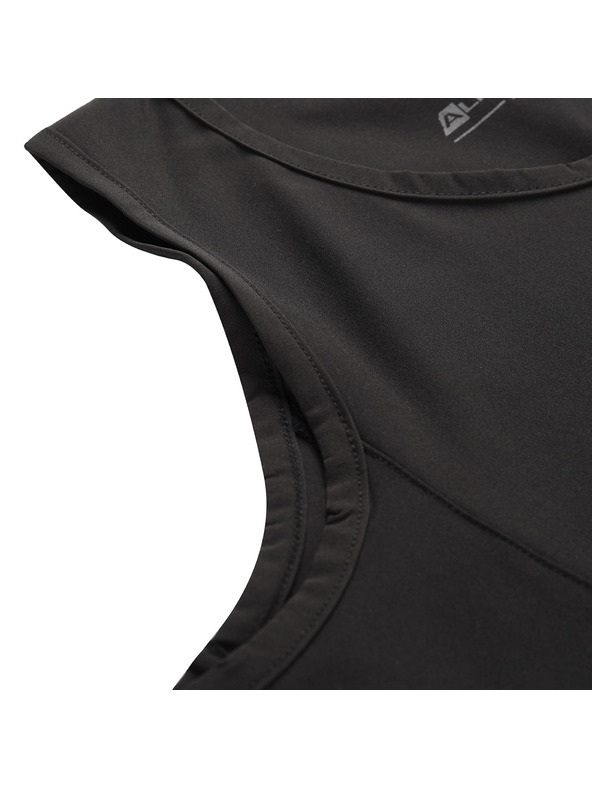 ALPINE PRO Dámske letné šaty z rýchloschnúceho materiálu ALPINE PRO COLEENA 2 black