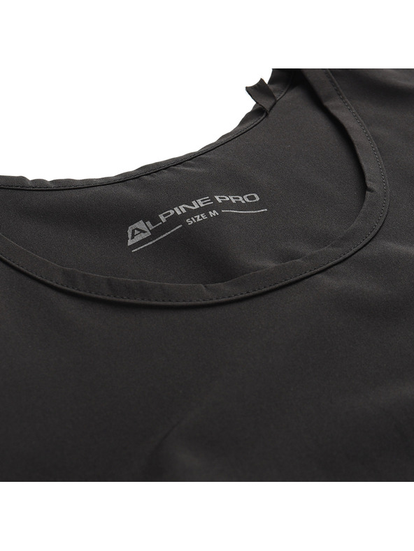 ALPINE PRO Dámske letné šaty z rýchloschnúceho materiálu ALPINE PRO COLEENA 2 black