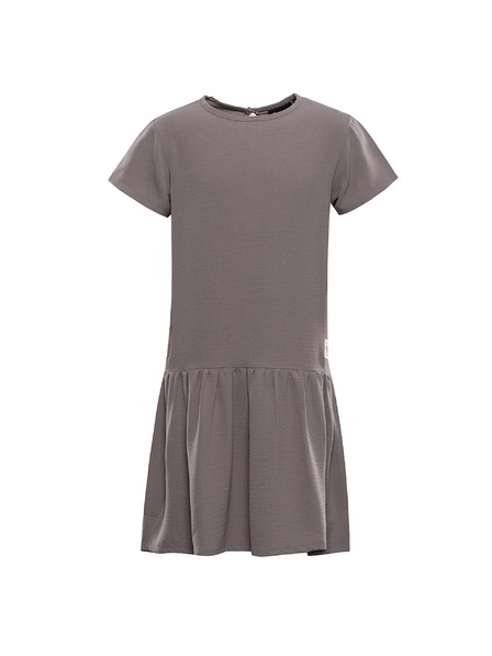 ALPINE PRO Detské šaty ALPINE PRO AKESO driftwood