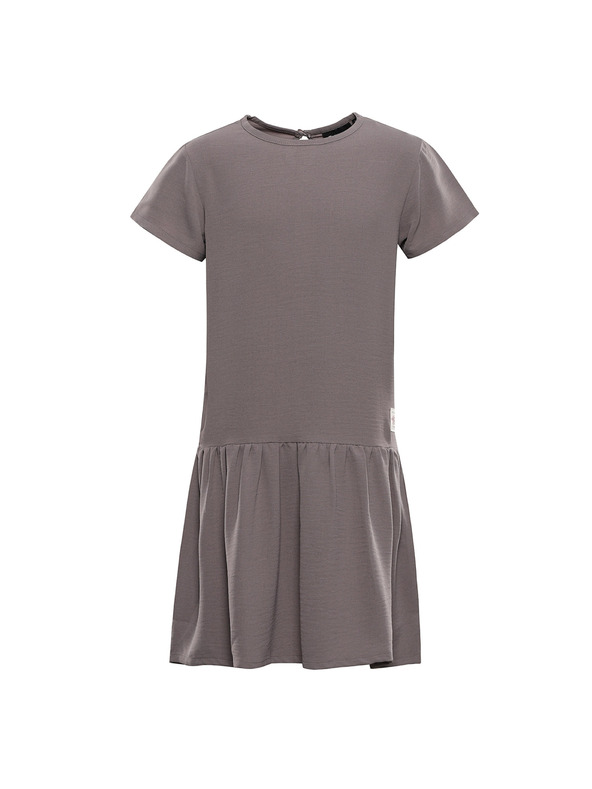 ALPINE PRO Detské šaty ALPINE PRO AKESO driftwood