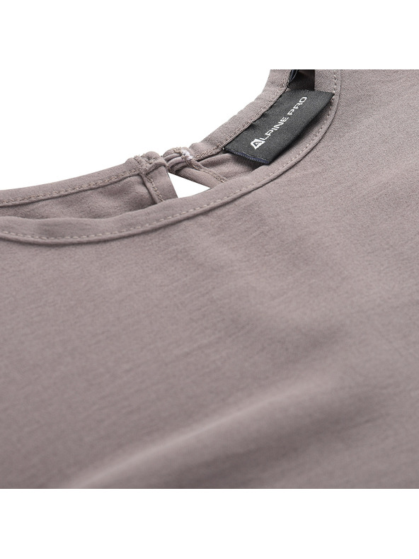 ALPINE PRO Detské šaty ALPINE PRO AKESO driftwood