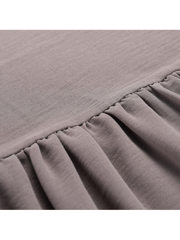 ALPINE PRO Detské šaty ALPINE PRO AKESO driftwood