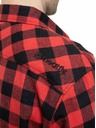 Meatfly Meatfly pánska košeľa Kurt Black / Red