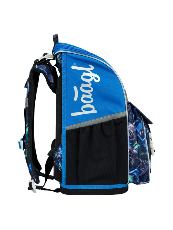 BAAGL  BAAGL SET 5 Zippy Závodné auto: aktovka, penal, vrece, zástena, peňaženka