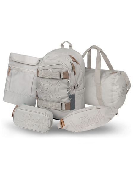 BAAGL  BAAGL SET 5 Skate Mist: batoh, penal, športová taška, ledvinka, puzdro na notebook