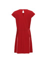 ALPINE PRO Dámske letné šaty z rýchloschnúcieho materiálu ALPINE PRO ASEDA cardinal