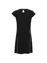ALPINE PRO Dámske letné šaty z rýchloschnúcieho materiálu ALPINE PRO ASEDA black