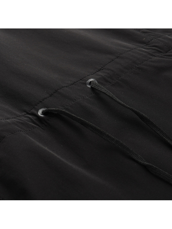 ALPINE PRO Dámske letné šaty z rýchloschnúcieho materiálu ALPINE PRO ASEDA black