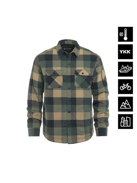 Horsefeathers Vodoodpudivá zateplená košeľa Dough - iceberg