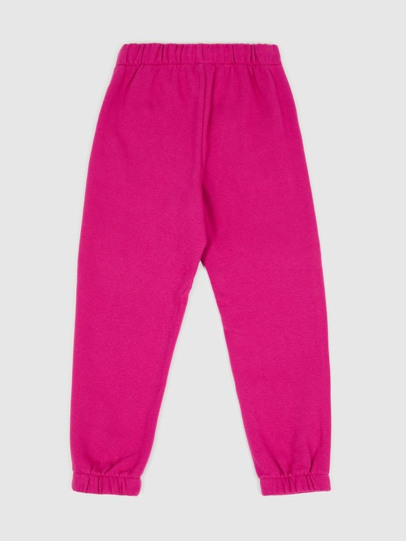 GAP Detské tepláky fleece logo army GAP