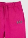 GAP Detské tepláky fleece logo army GAP