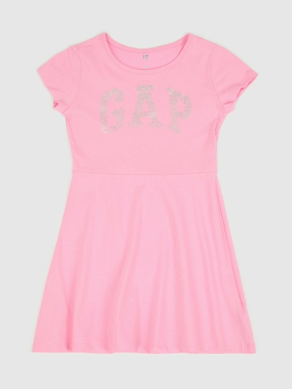 GAP Detské šaty s logom GAP