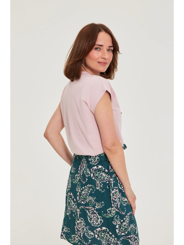 Moodo Halienka s nápisom ružová Moodo