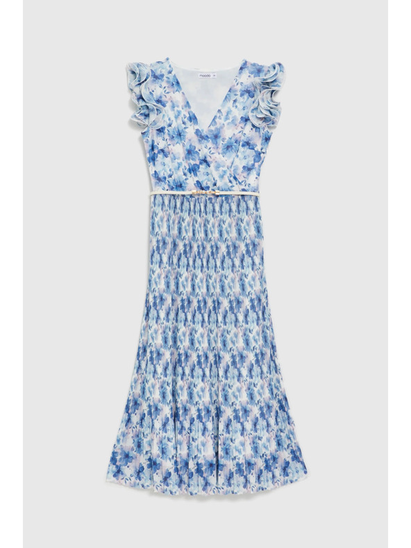 Moodo Šaty midi s kvetmi Moodo