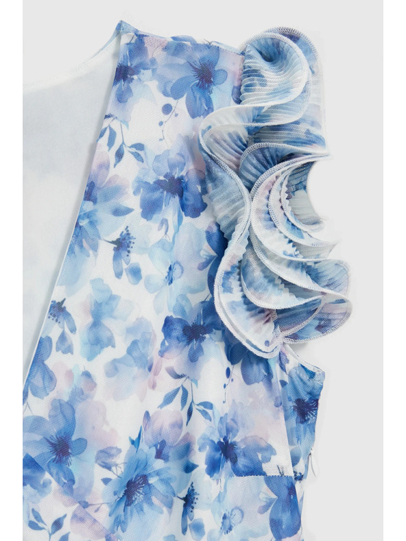 Moodo Šaty midi s kvetmi Moodo