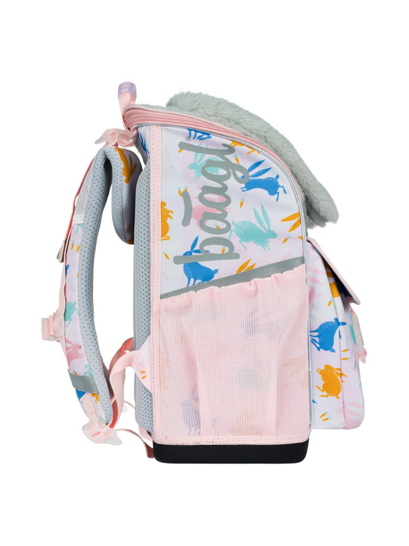 BAAGL  BAAGL SET 5 Zippy Bunny: aktovka, peňaženka, vrecko, zástena, peňaženka