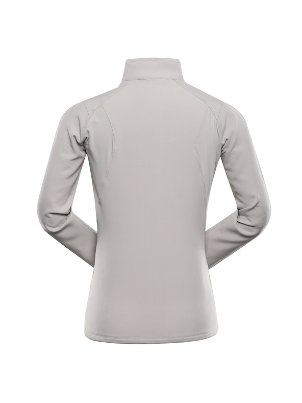 ALPINE PRO Dámska ohrievajúca mikina na zips ALPINE PRO MORWA dove