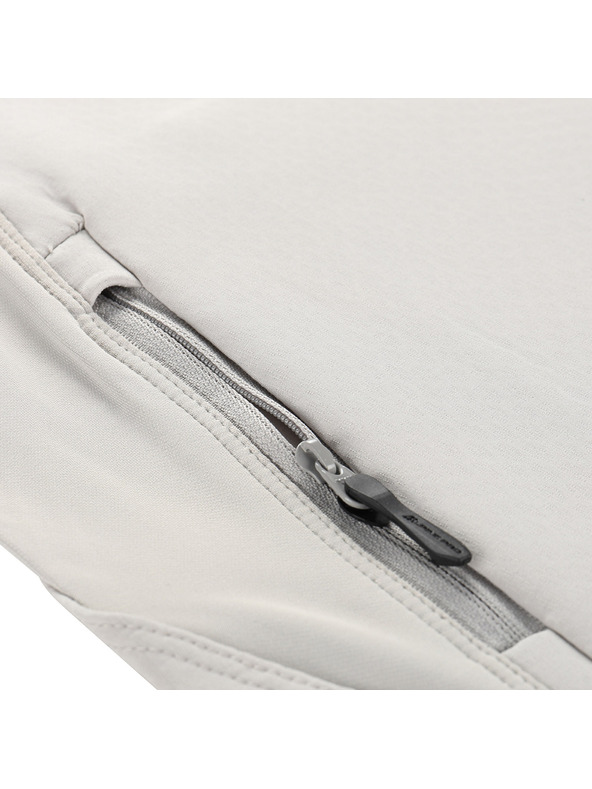 ALPINE PRO Dámska ohrievajúca mikina na zips ALPINE PRO MORWA dove