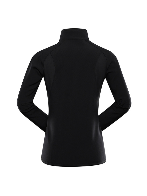 ALPINE PRO Dámska ohrievajúca mikina na zips ALPINE PRO MORWA black