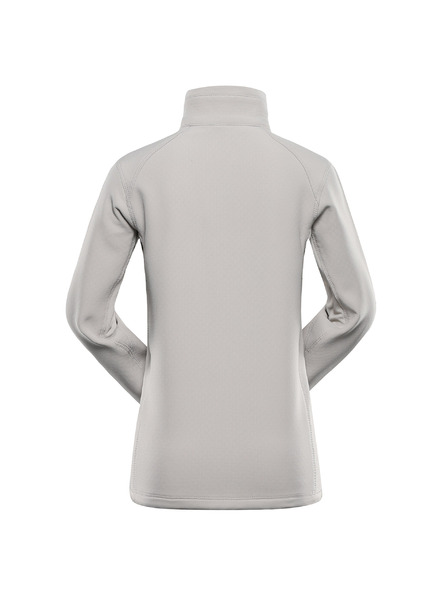 ALPINE PRO Detská mikina na zips ALPINE PRO MORWO dove