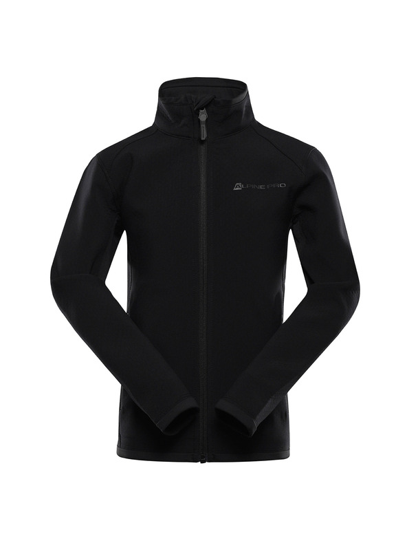ALPINE PRO Detská mikina na zips ALPINE PRO MORWO black